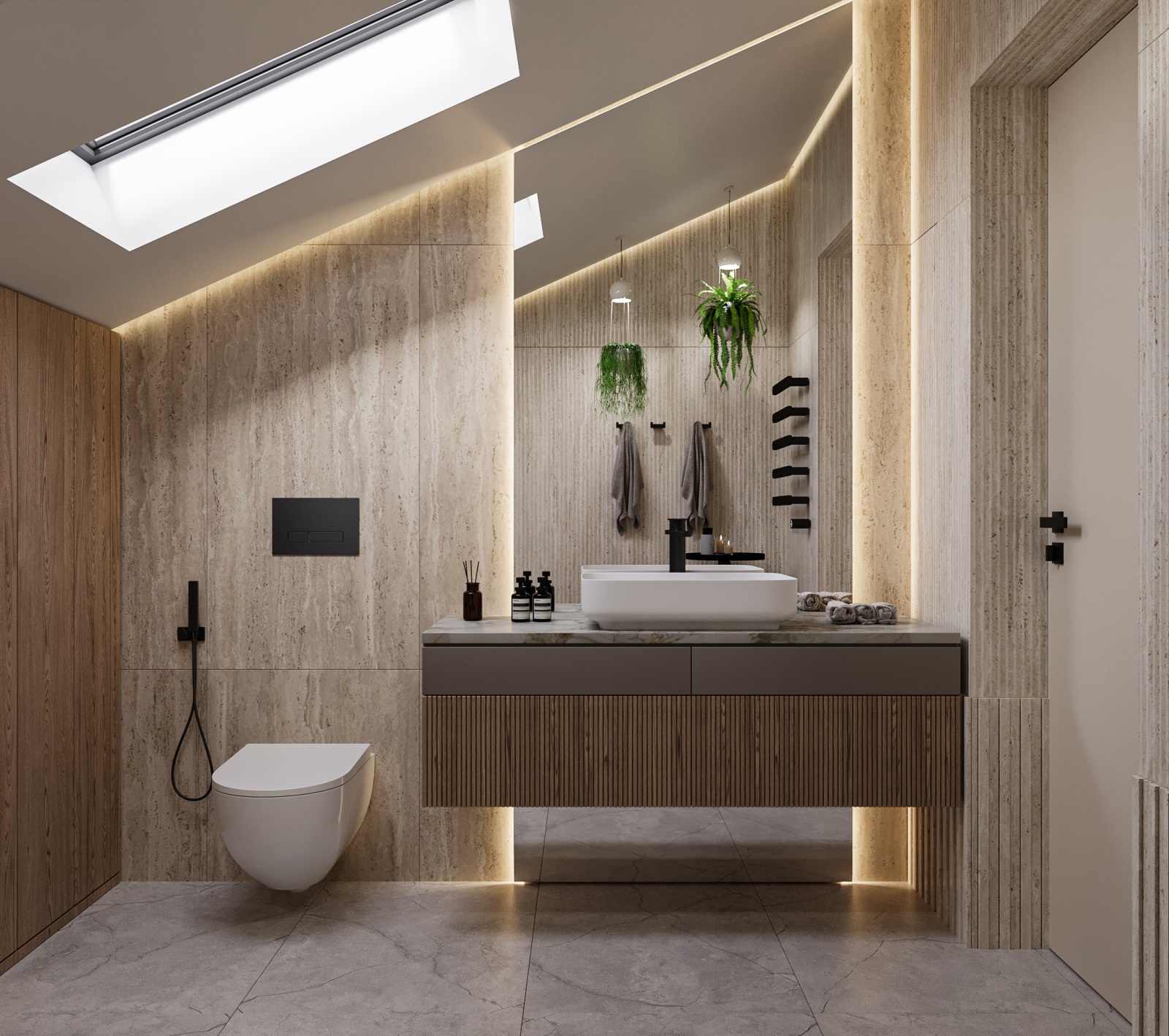 Interior view 15 of a NordTex timber house.