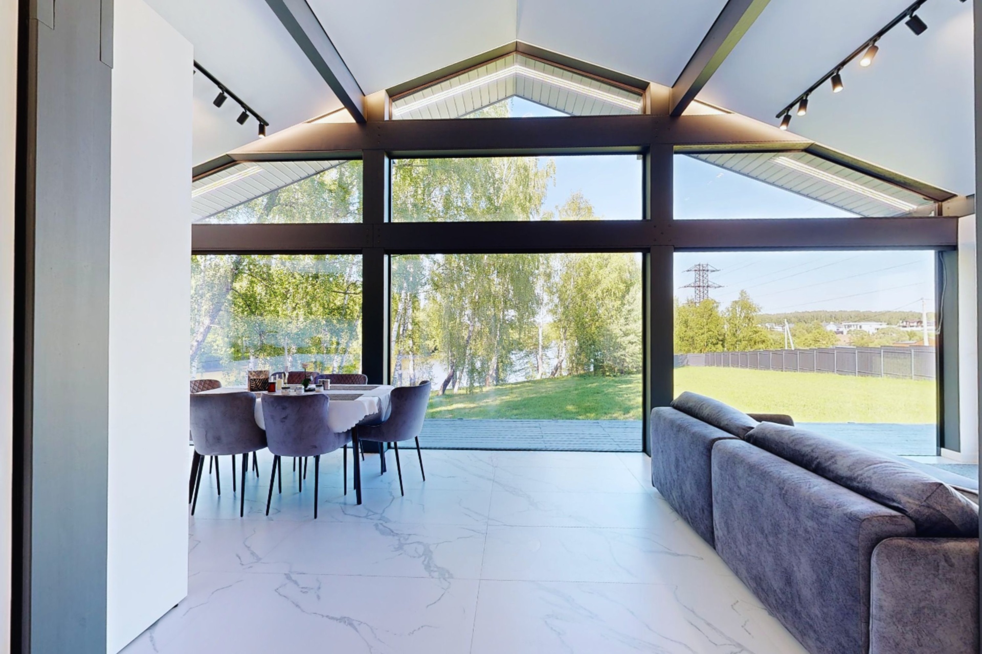 Interior view 17 of a NordTex timber house.