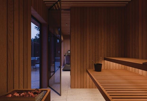 Mini Marbella — poolside elevation.
