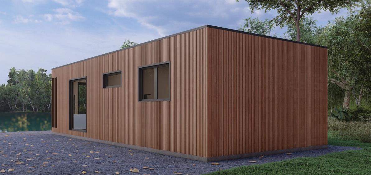 Kika Midi Thermowood Edition — side elevation.
