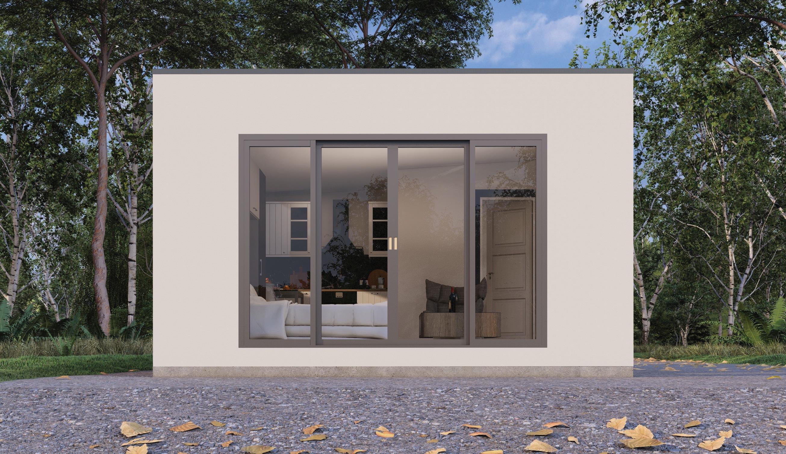 Kika Mini White Edition — minimalist compact pavilion.