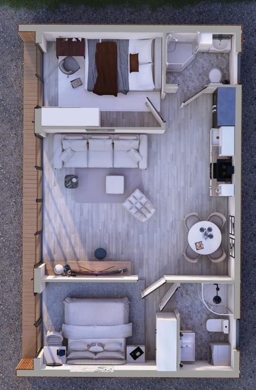 White Edition top-down view.